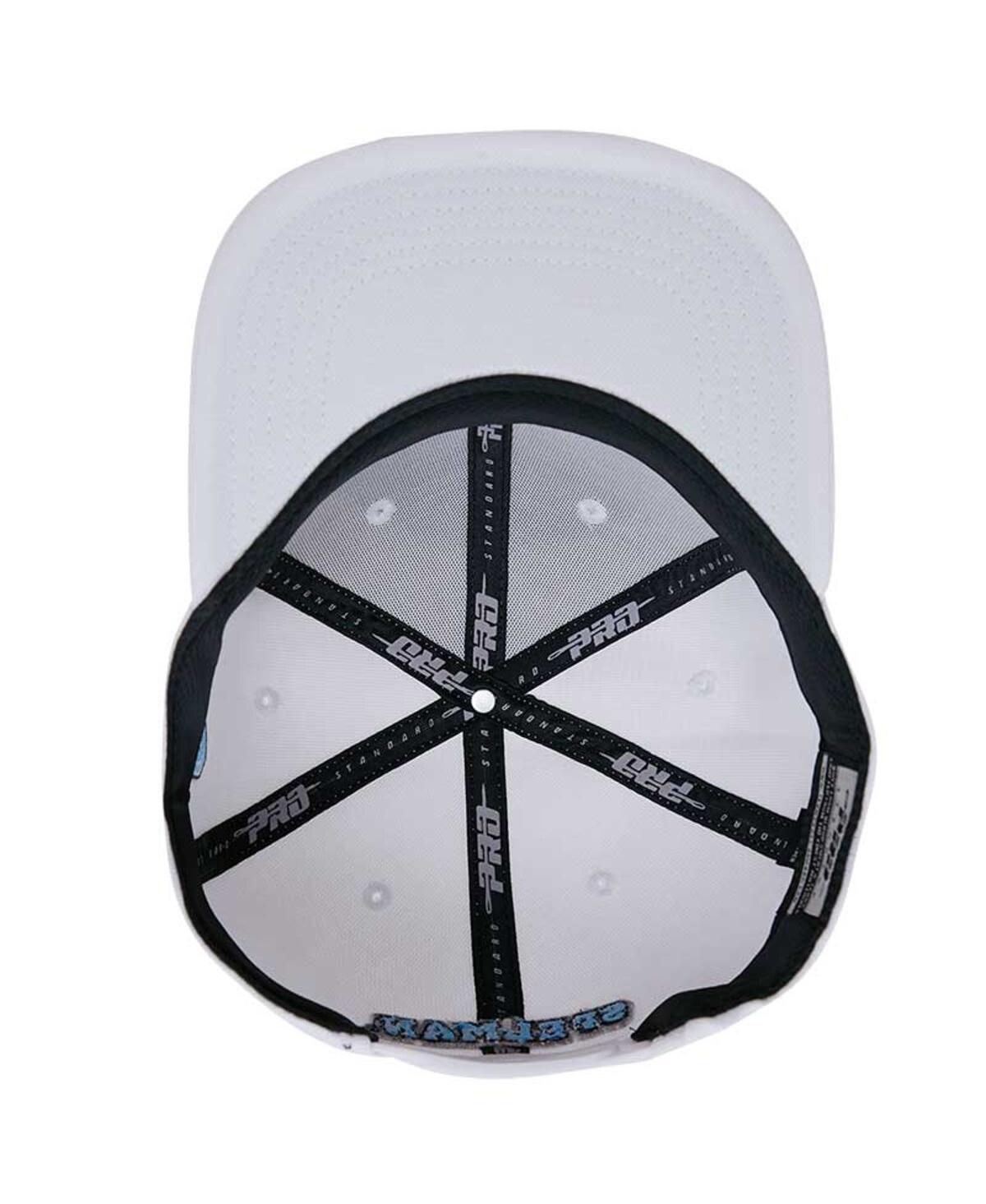 PRO STANDARD MEN'S PRO STANDARD WHITE SPELMAN COLLEGE JAGUARS EVERGREEN WOOL SNAPBACK HAT 