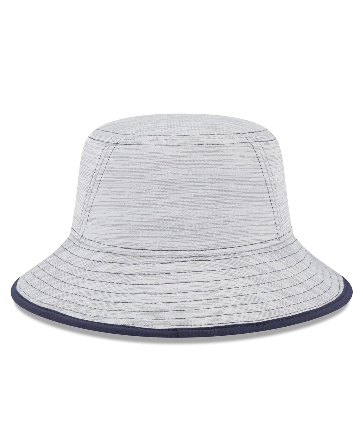 Shop New Era Men's  Gray Chicago Bears Game Bucket Hat