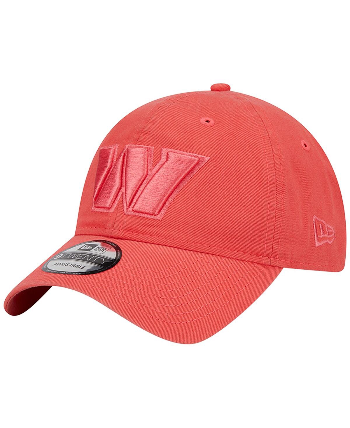 Shop New Era Men's  Red Washington Commanders Core Classic 2.0 Brights 9twenty Adjustable Hat
