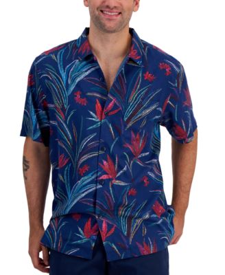 Tommy Bahama - Men's Manriscala Blooms Floral-Print Button-Down Silk Camp Shirt