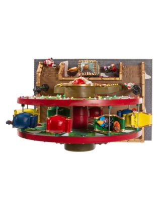13" Lighted Musical Christmas Ferris Wheel with Motion