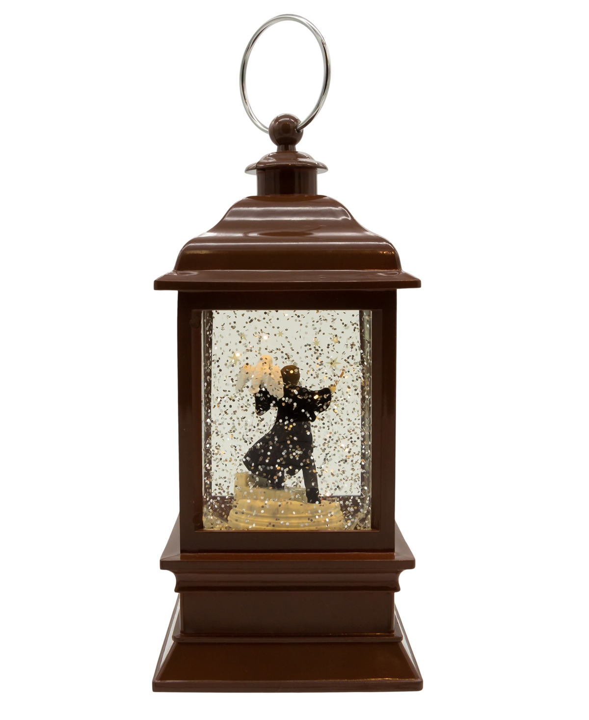 Kurt Adler 9" Harry Potter Battery-operated Spinning Musical Led Lantern In Clear