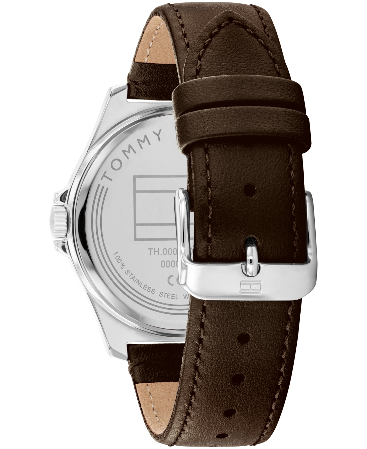 Tommy Hilfiger Men's QuartzLeather Watch 43mm - Brown