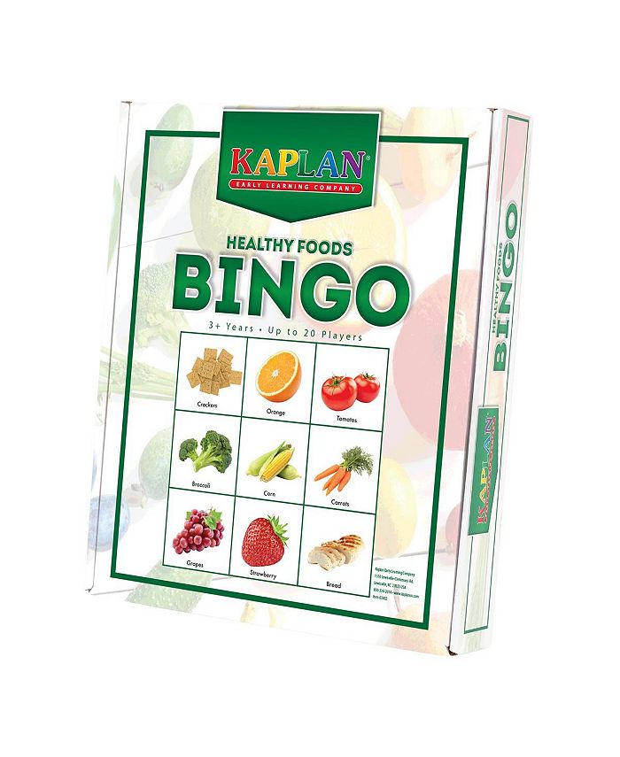 Kaplan Early Learning Healthy Foods Bingo Game Macy's