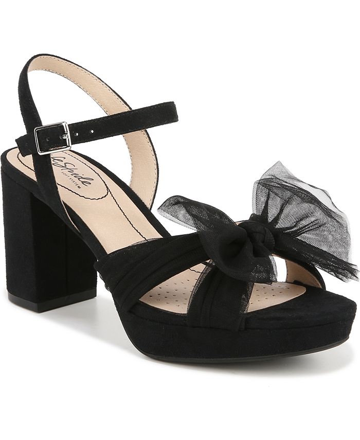 Lifestride black sandals 2025