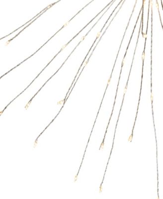 20" Light Emitting Diode (LED) Lighted Firework Branch Christmas Decoration Warm Lights