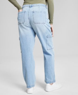 Women's High Rise Utility Denim Jeans 