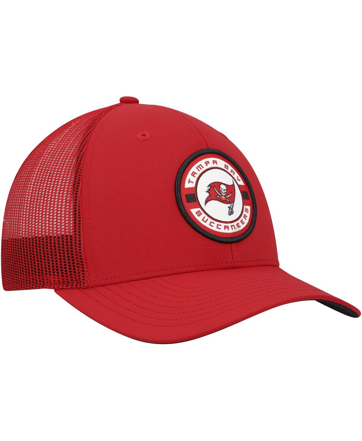 47 Brand Men's ' Red Tampa Bay Buccaneers Berm Trucker Adjustable Hat In Red