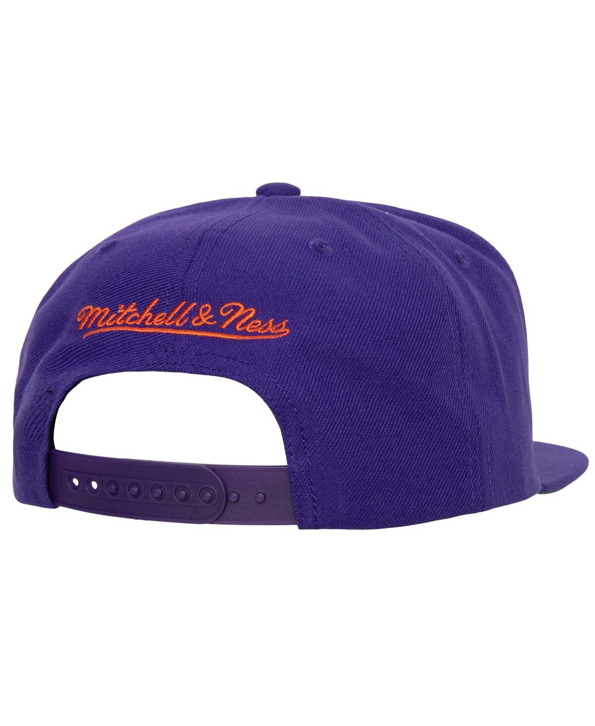 Shop Mitchell & Ness Men's  Purple Phoenix Suns Champ Stack Snapback Hat
