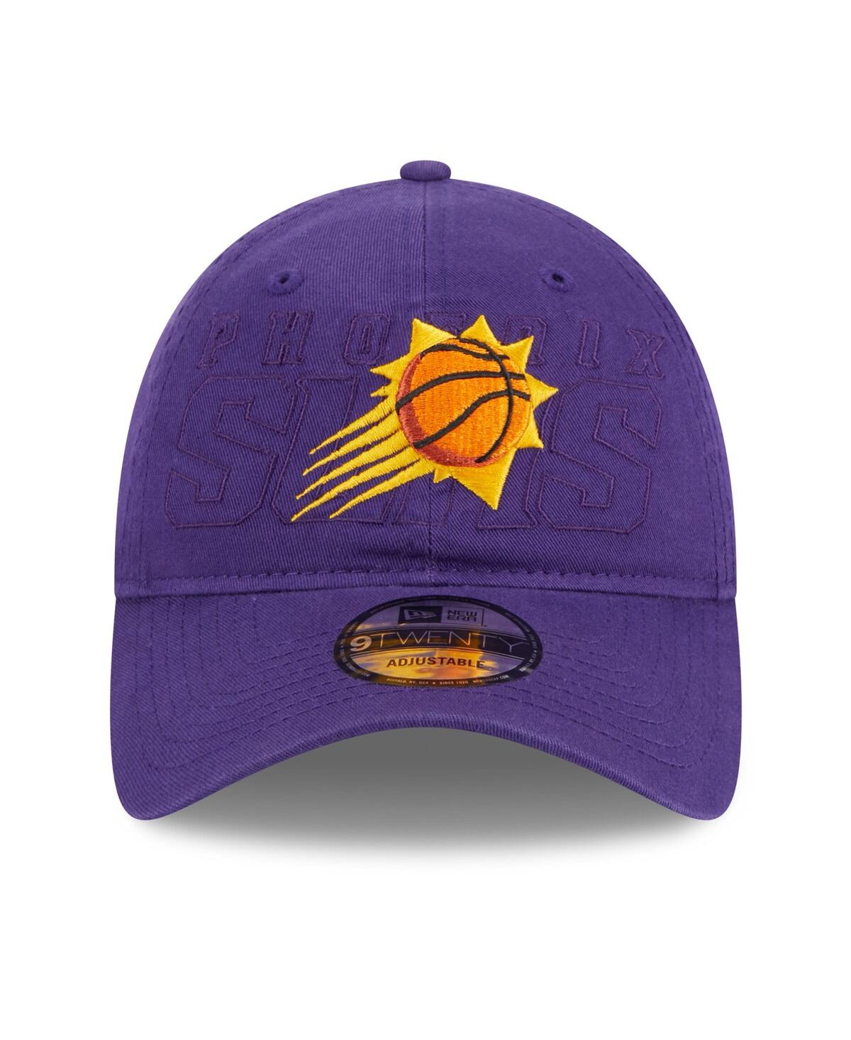 Shop New Era Men's  Purple Phoenix Suns 2023 Nba Draft 9twenty Adjustable Hat