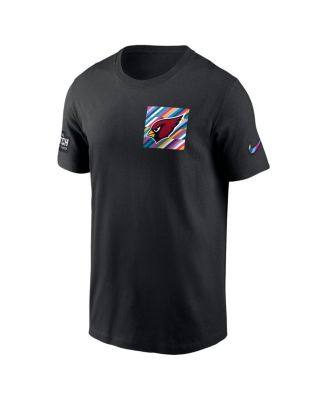 Men's Black Arizona Cardinals 2023 NFL Crucial Catch Sideline Tri-Blend T-shirt