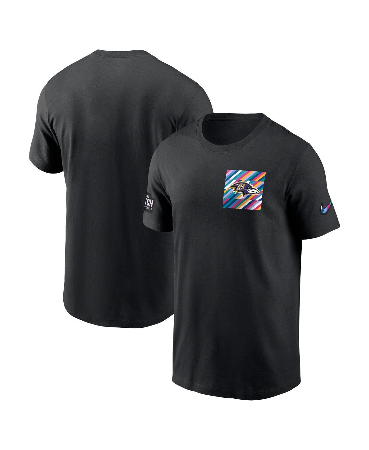 Nike Carolina Panthers Crucial Catch Sideline  Men's Nfl T-shirt In Black