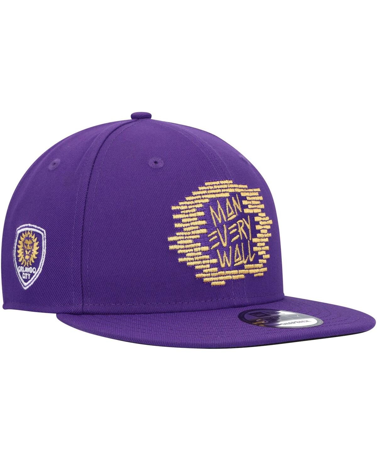 New Era Men's  Purple Orlando City Sc Jersey Hook 9fifty Snapback Hat