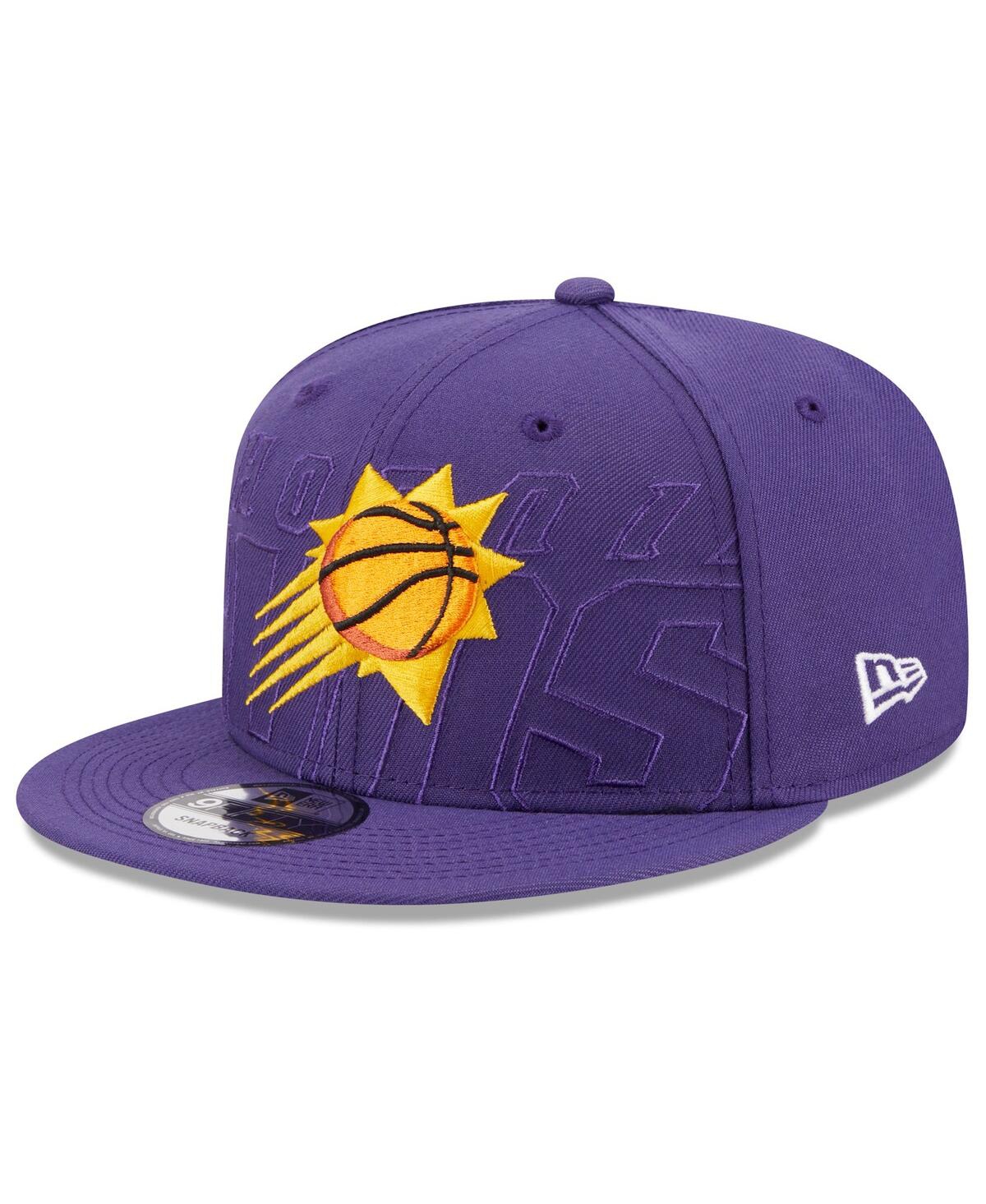 New Era Men's  Gray, Purple Phoenix Suns 2023 Nba Draft Two-tone 9fifty Snapback Hat