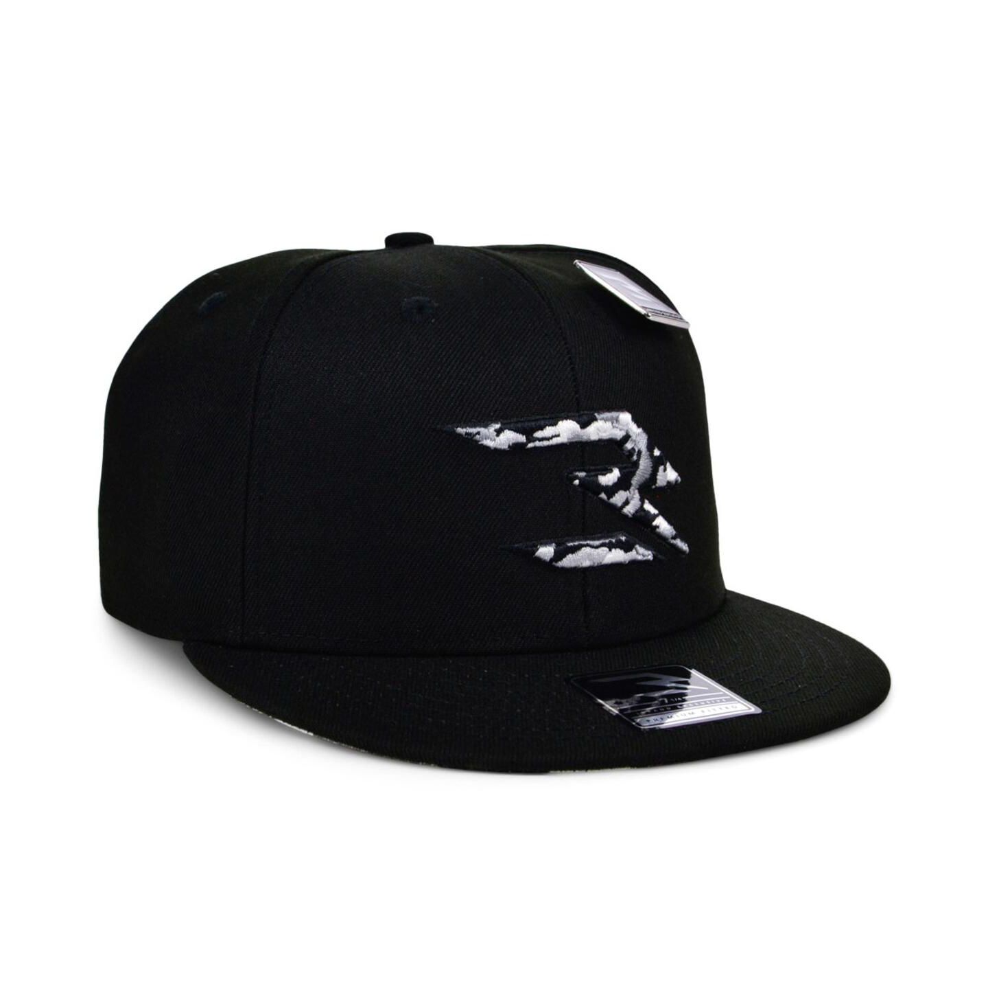 Мужская кепка Nike 3BRAND by Russell Wilson Black, Camo Fashion Snapback Adjustable Hat — фото 2