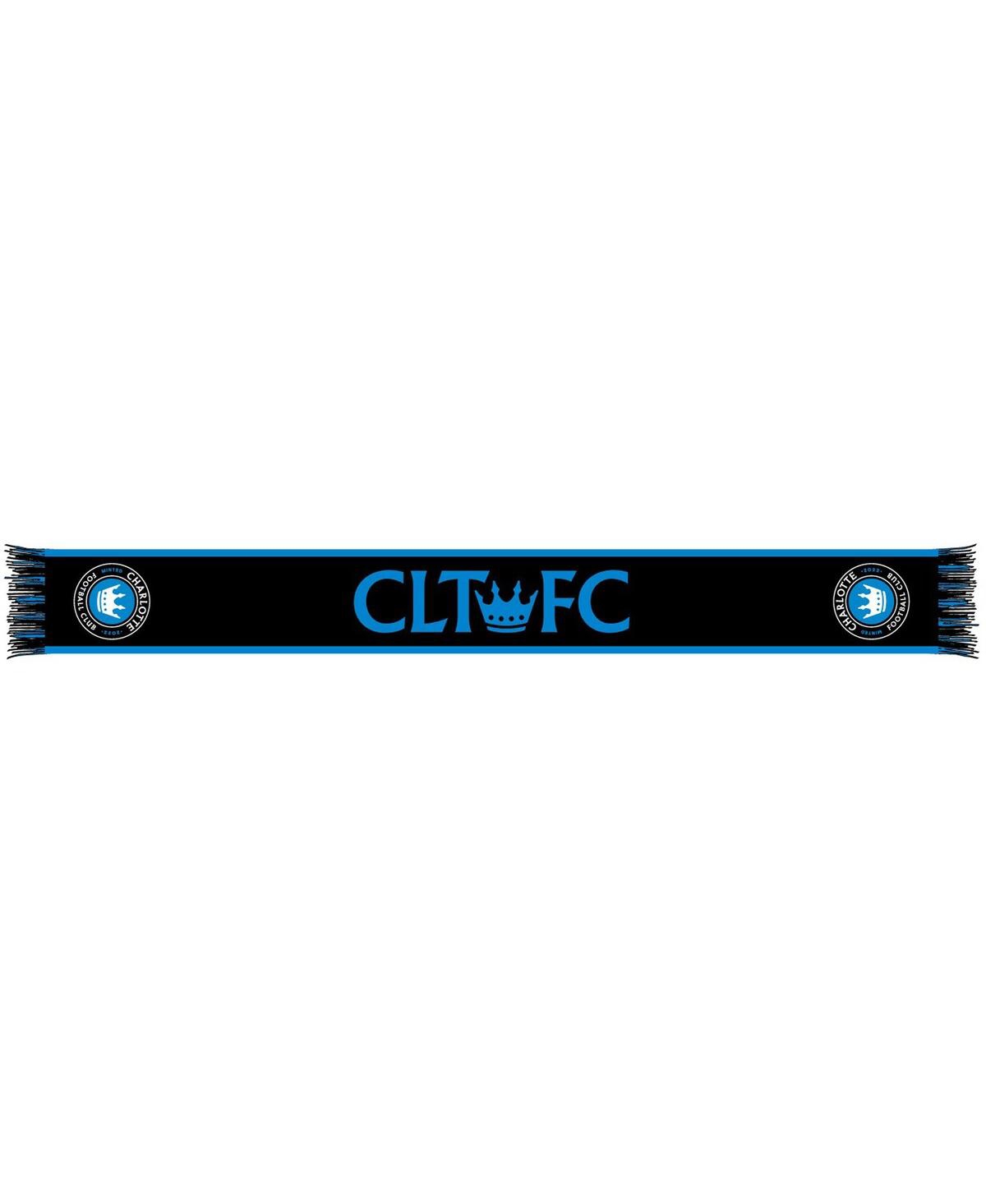 Shop Ruffneck Scarves Men's And Women's  Charlotte Fc Two-tone Summer Scarf In Blue