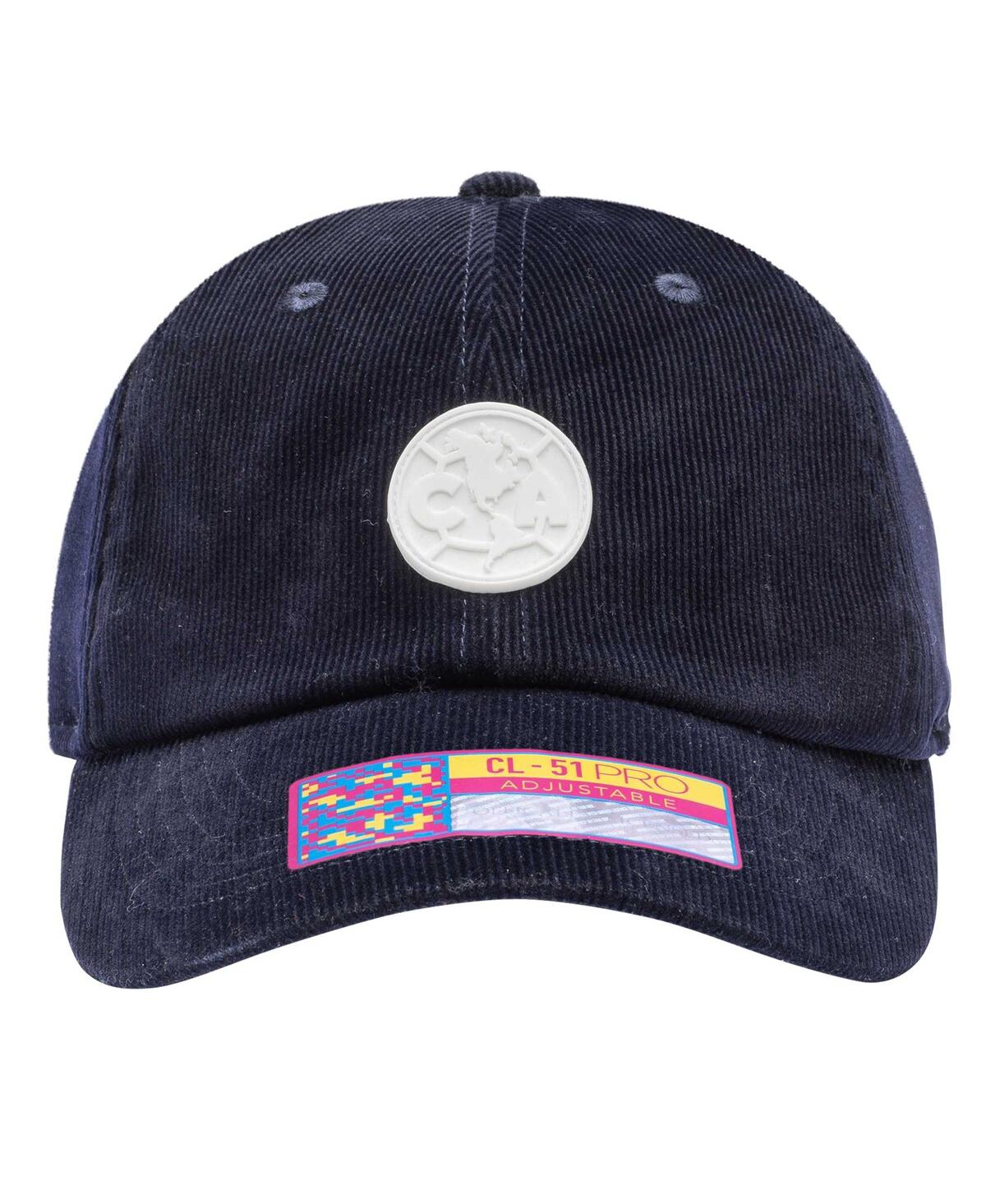 Shop Fan Ink Men's Navy Club America Casuals Classic Adjustable Hat