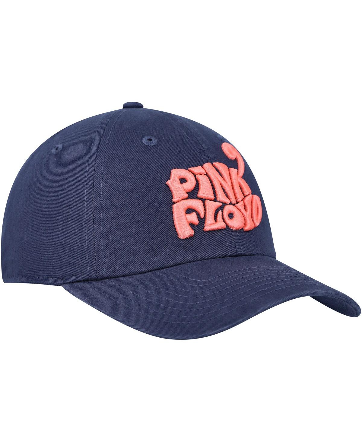 AMERICAN NEEDLE MEN'S AMERICAN NEEDLE NAVY PINK FLOYD BALLPARK ADJUSTABLE HAT 