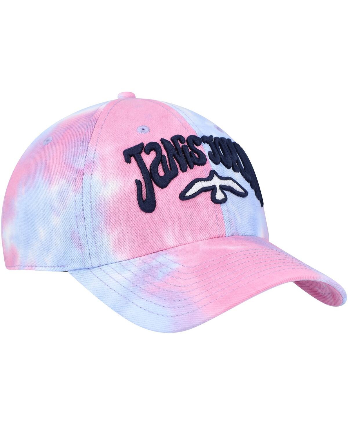 AMERICAN NEEDLE MEN'S AMERICAN NEEDLE PINK JANIS JOPLIN BALLPARK ADJUSTABLE HAT 