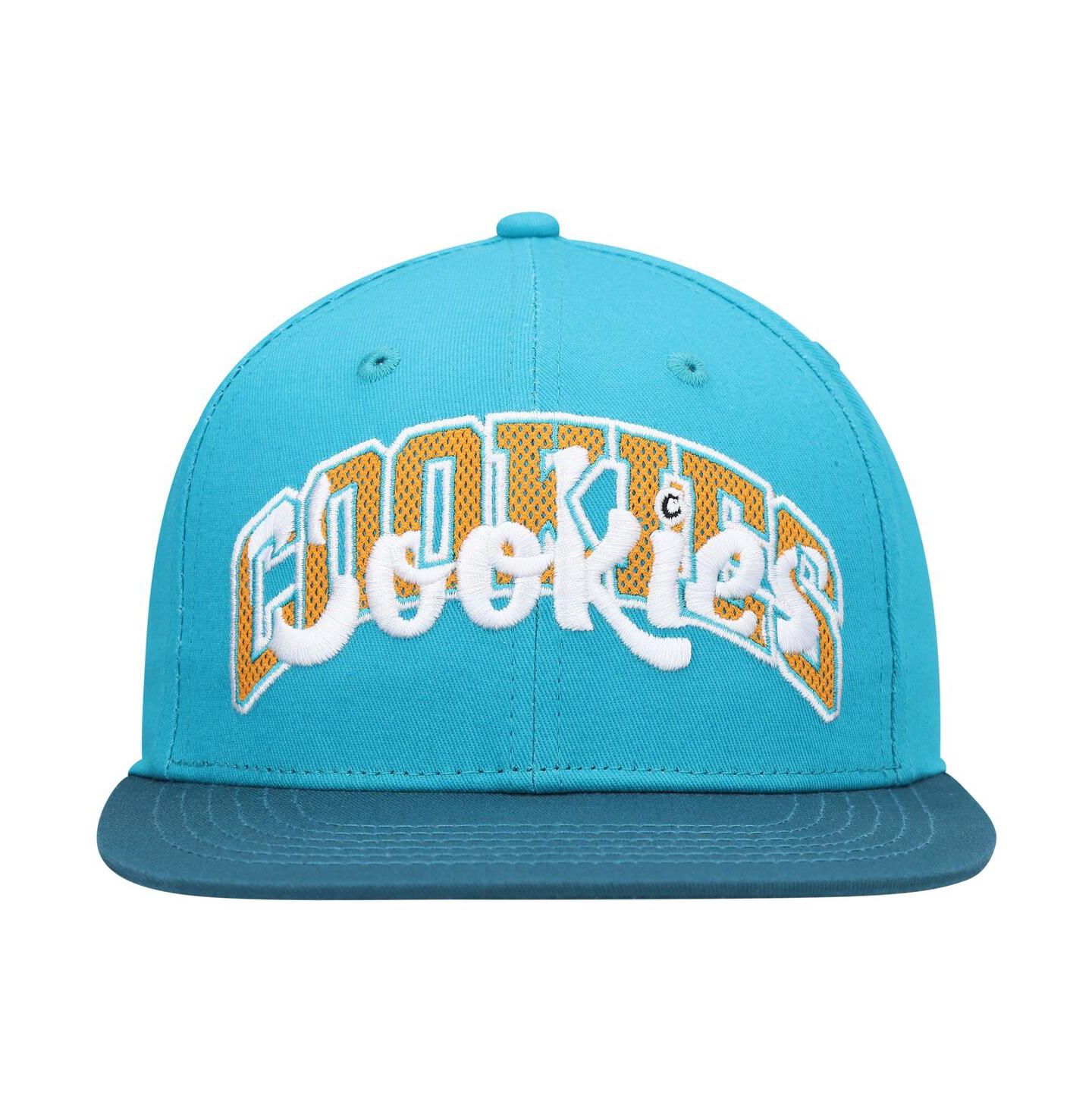 Мужские головные уборы Cookies Aqua, Blue Loud Pack Snapback Hat — фото 2