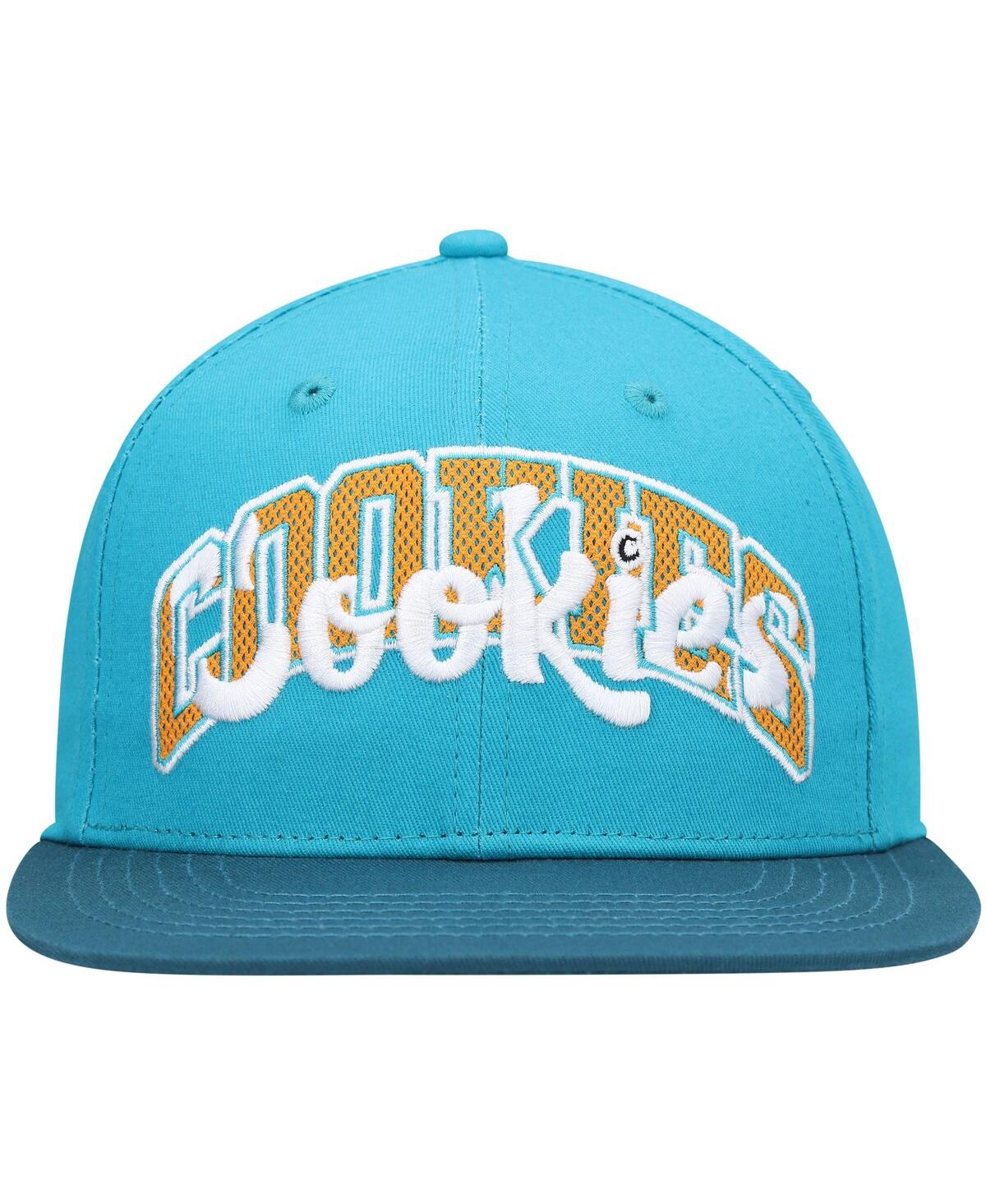 Shop Cookies Men's  Aqua, Blue Loud Pack Snapback Hat In Aqua,blue