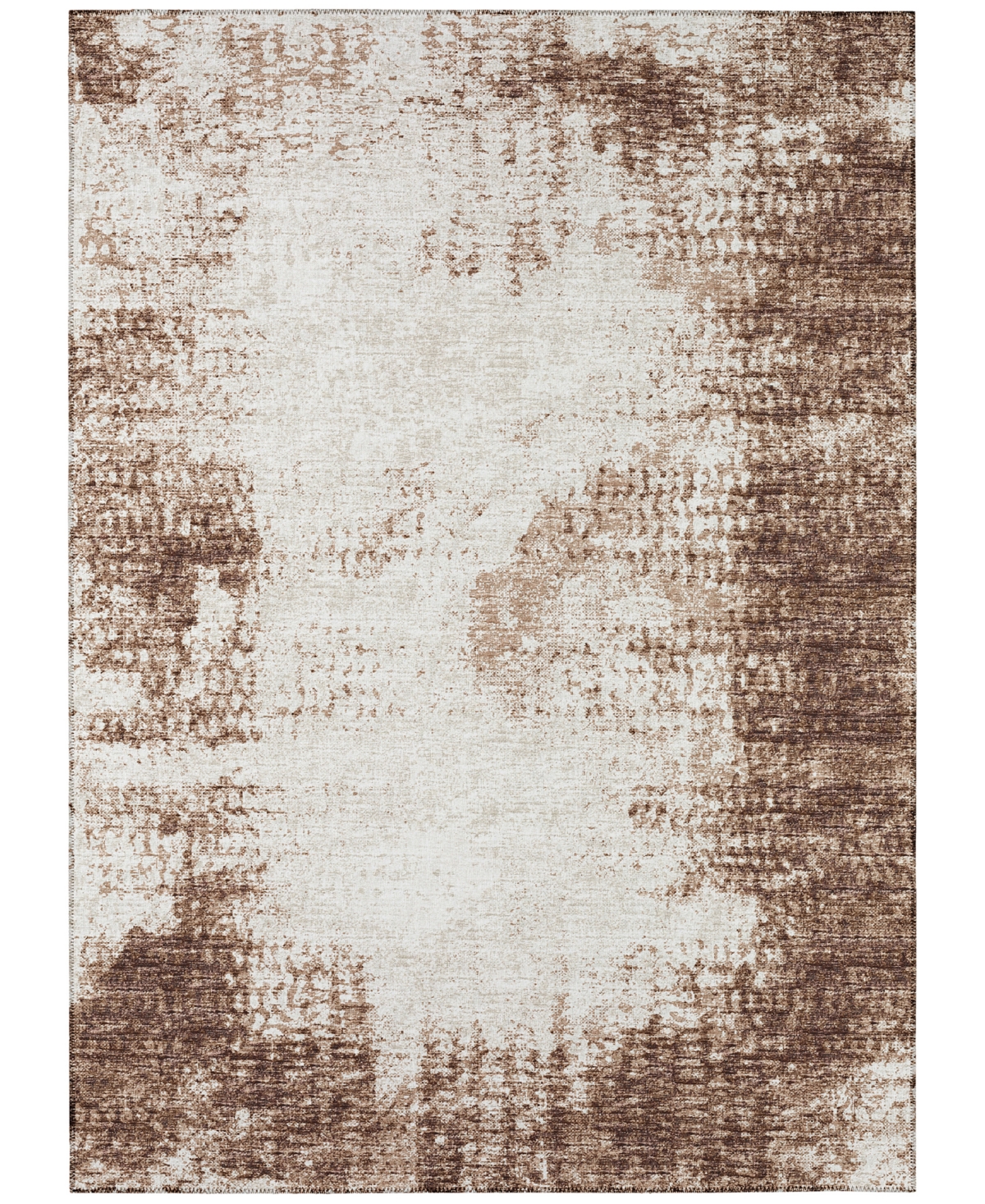 Addison Rylee Outdoor Washable ARY31 9' x 12' Area Rug - Brown