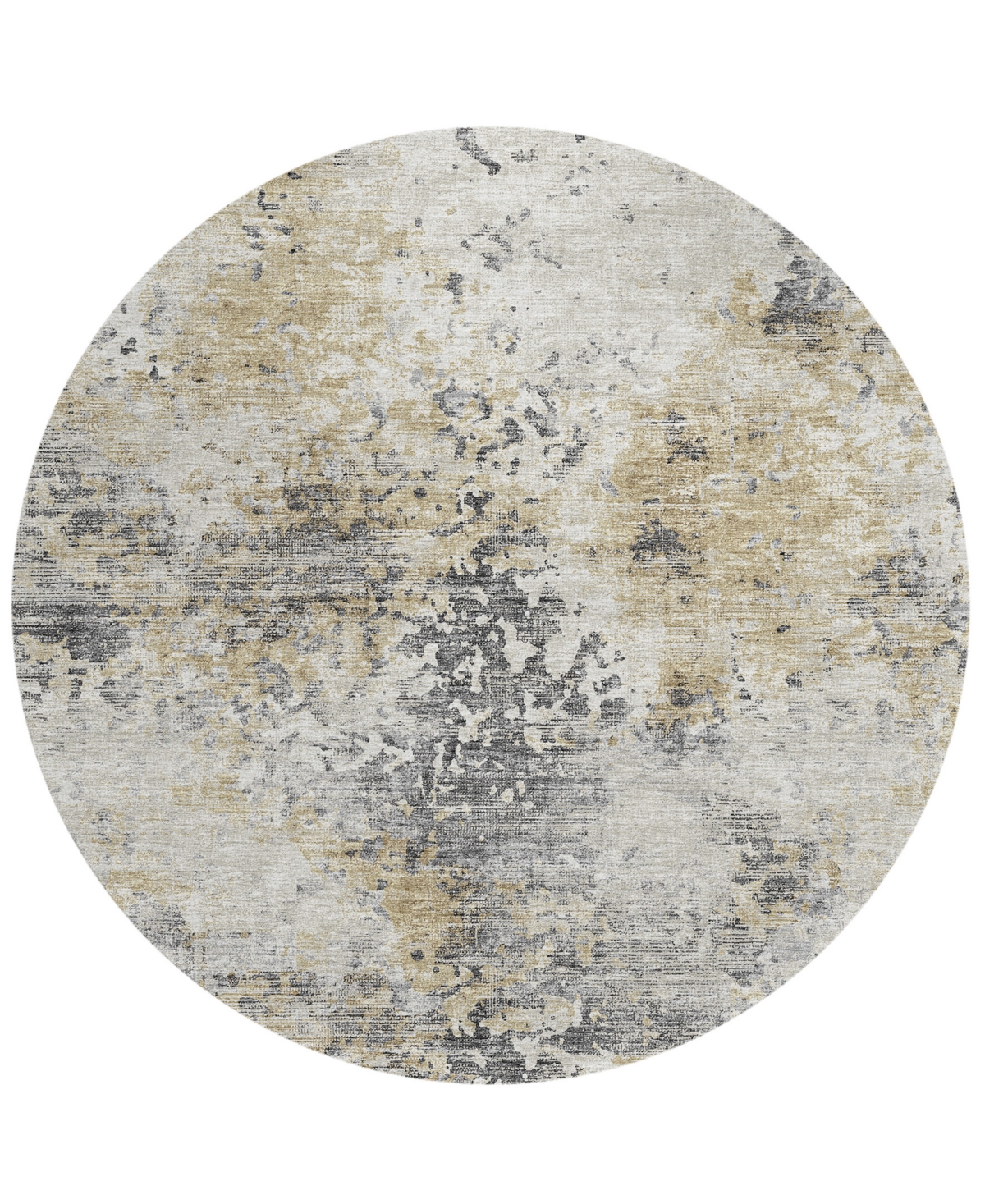 Addison Accord Outdoor Washable AAC35 8' x 8' Round Area Rug - Multi