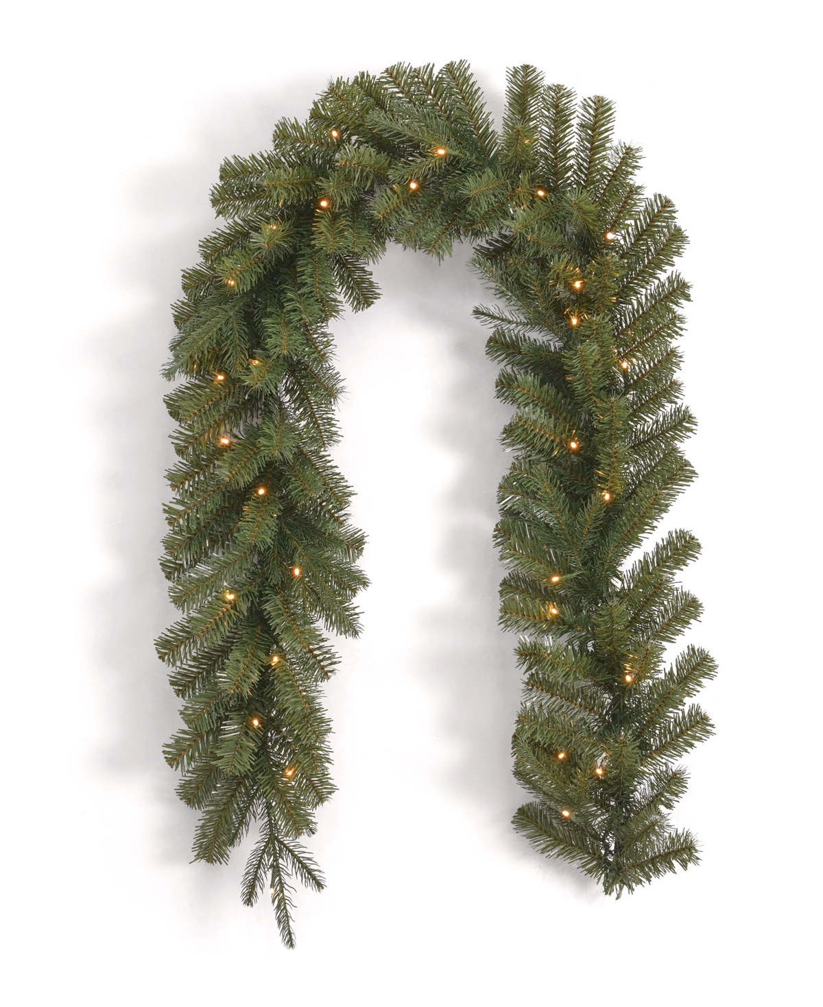 Shop Seasonal Valley Pine 3 Piece Door Kit, 24" Pre-lit Pe, Pvc Wreath 26' Garlands, Battery Operated Led In Green