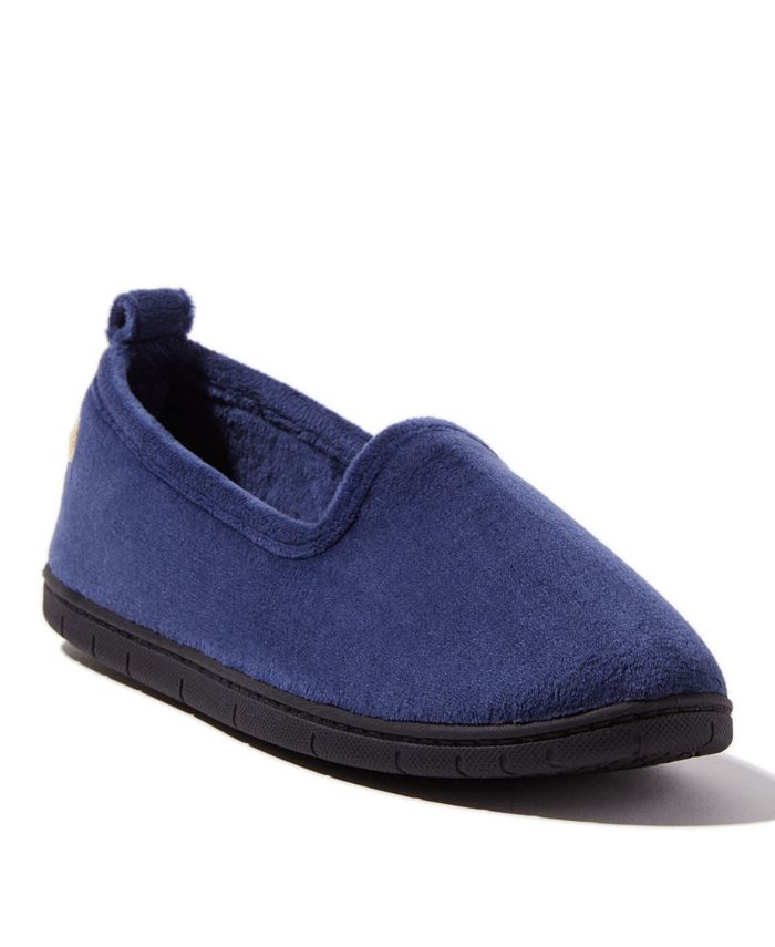 dearfoams maeve velour slide