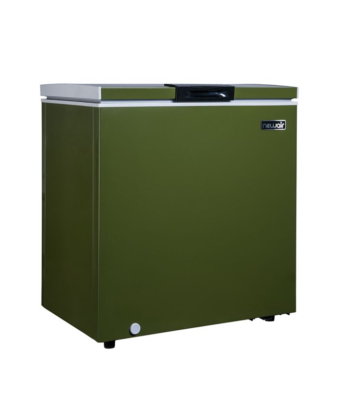 Newair 5 Cu. Ft. Mini Deep Chest Freezer and Refrigerator in Military