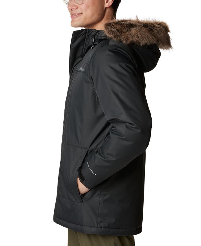 Jacket Faux Fur & Sherpa By Columbia In Blue, Size: Xl