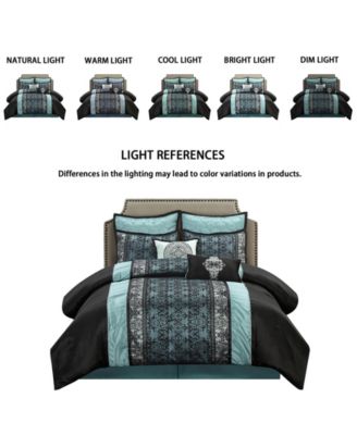 Arabesque 8-Piece Comforter Set, King