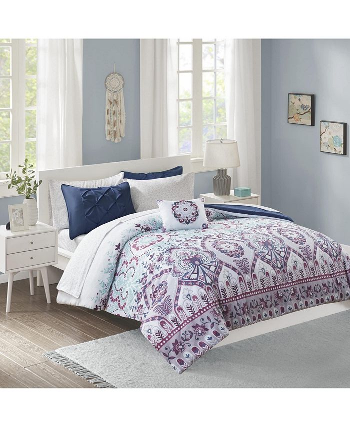Gracie Mills Boho Comforter Set with Bed Sheets Macy's