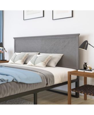 Marta King Herring Bone Wooden Adjustable Headboard Only