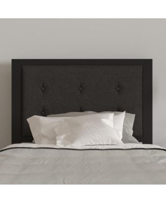 Camden Twin Headboard Upholstered Button Tufted Headboard With Metal Frame And Adjustable Rail Slots