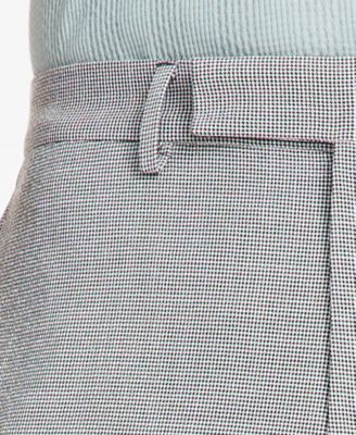 Men's Slim-Fit Mini-Houndstooth Suit