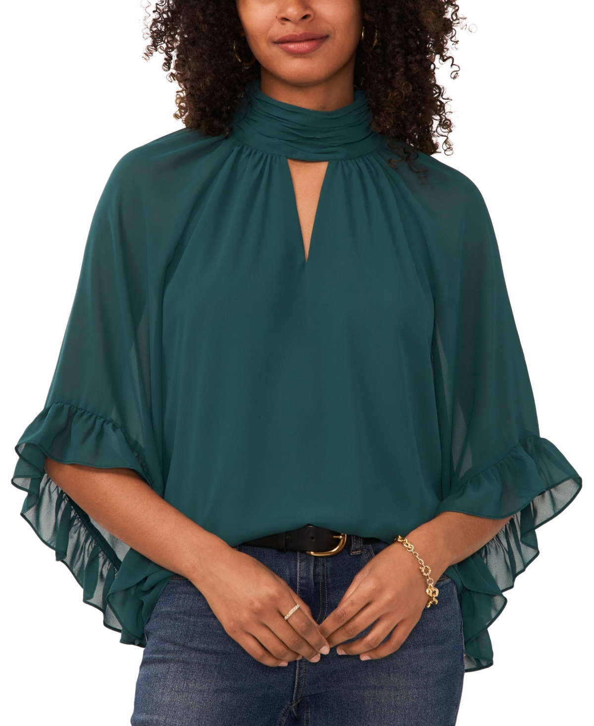 Vince camuto deals cut out sweater