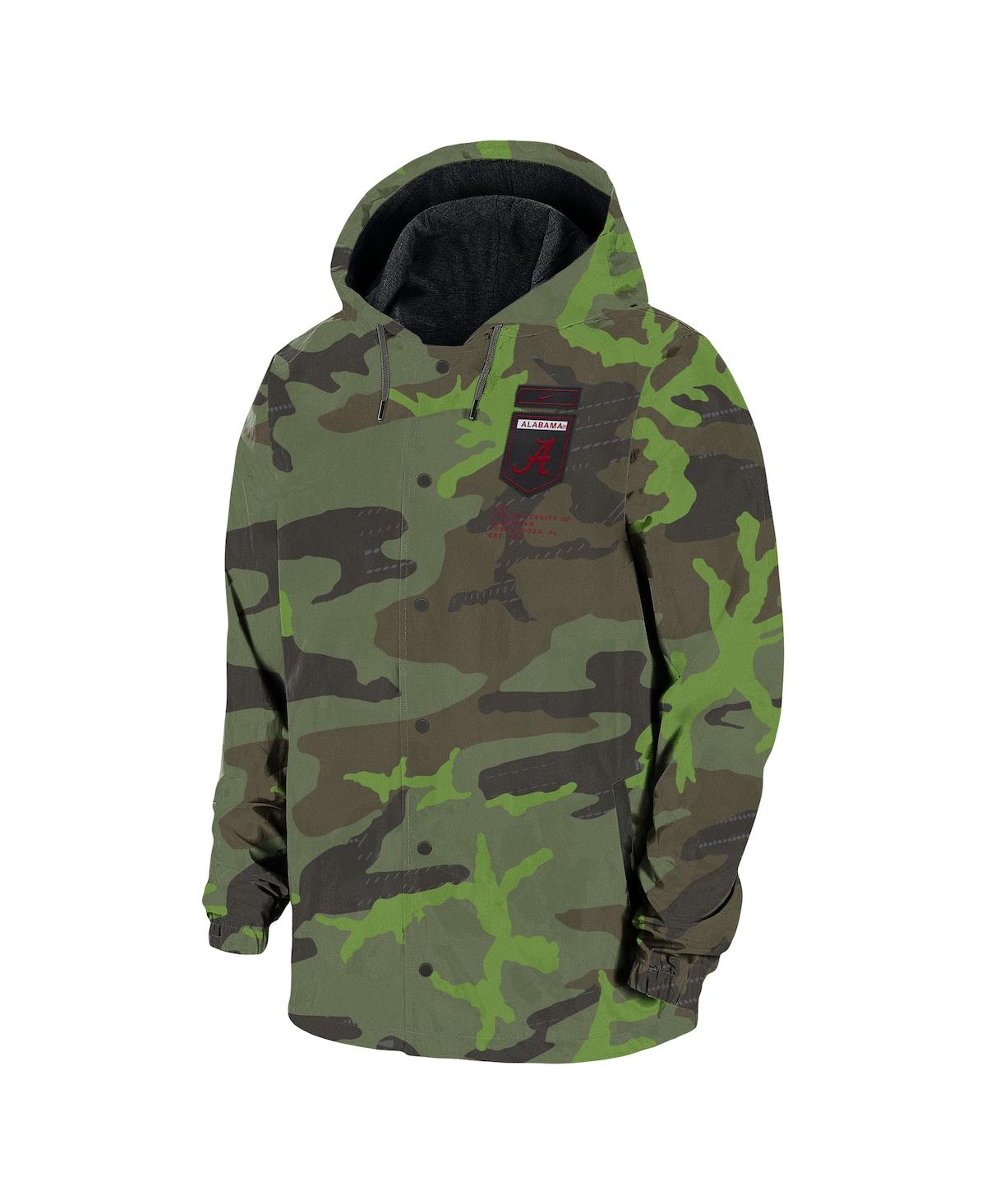 Men's NikeAlabama Crimson Tide Hoodie Full-Snap Jacket - Camo