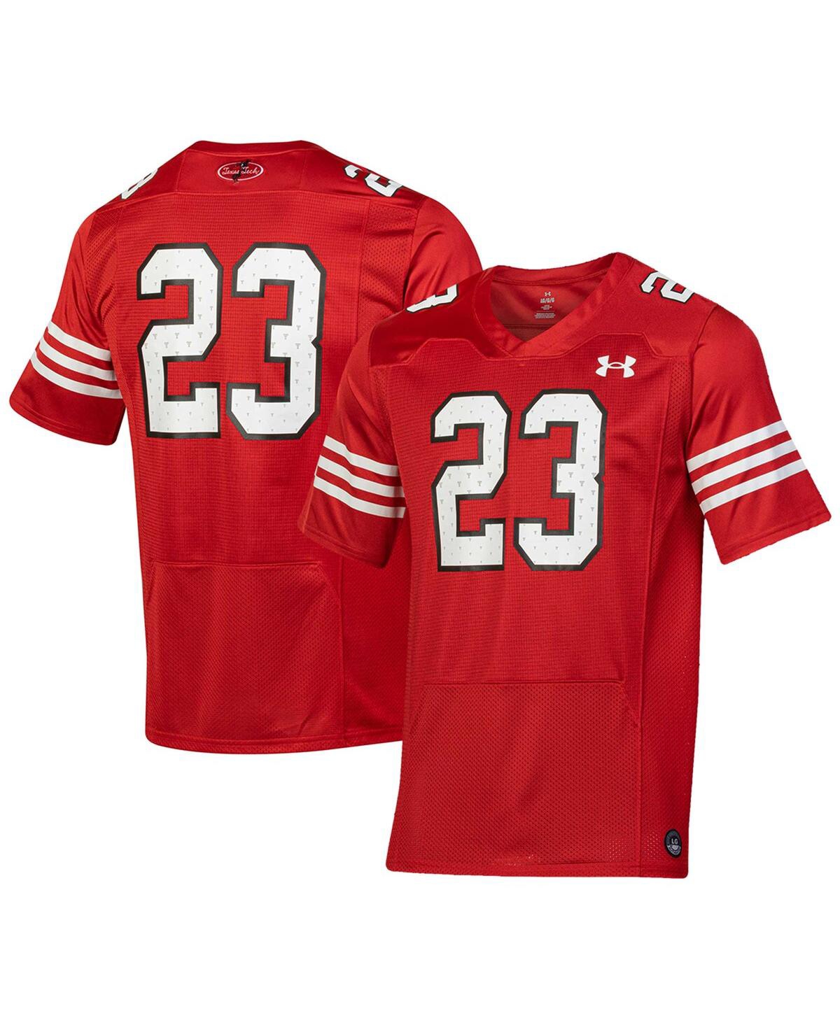 Under Armour Men's  #23 Red Texas Tech Red Raiders Throwback Replica Jersey