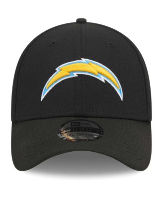 Men's Black Los Angeles Chargers Main 39THIRTY Flex Hat