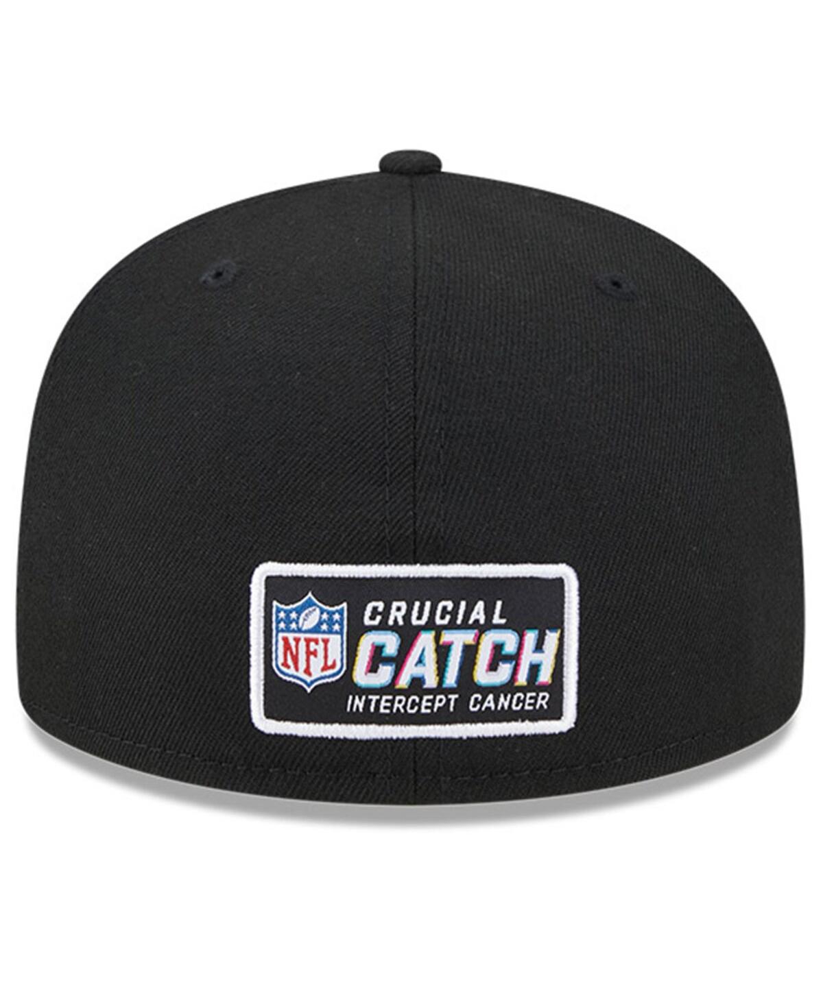 Men's New EraLos Angeles Chargers 2023 Nfl Crucial Catch 59FIFTY Fitted Hat - Black