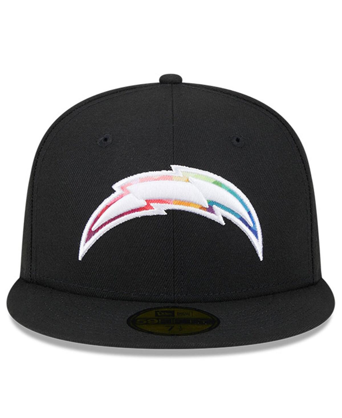 Men's New EraLos Angeles Chargers 2023 Nfl Crucial Catch 59FIFTY Fitted Hat - Black