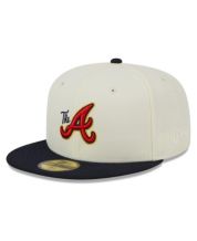 Atlanta Braves New Era 2023 City Connect Low Profile 59FIFTY Fitted Hat -  White/Royal
