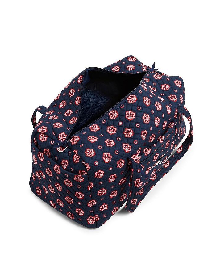 Vera Bradley Men's and Women's New England Patriots Large Travel Duffel ...