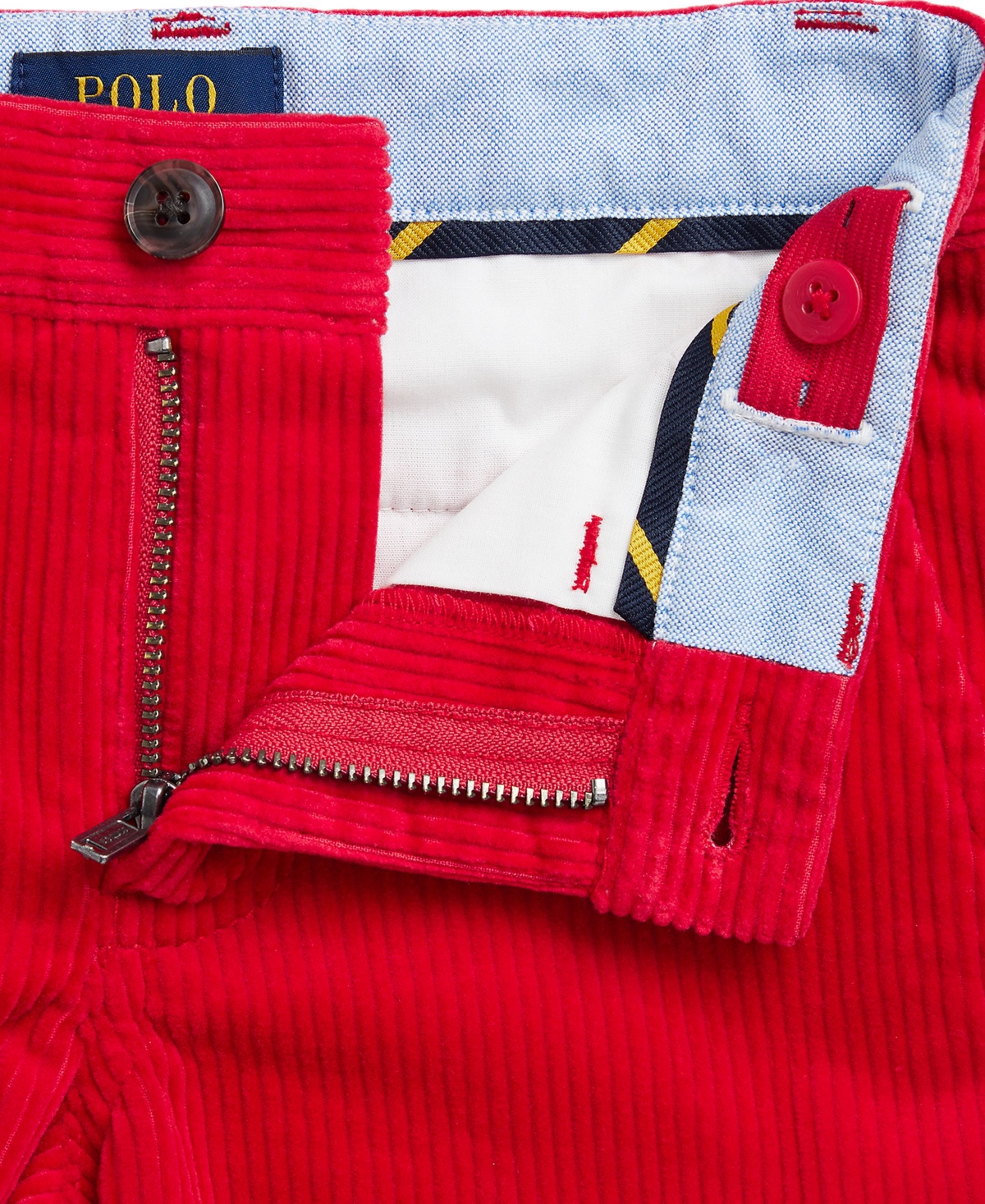 Polo Ralph Lauren Toddler and Little Boys Straight Fit Corduroy Pants - Rl 2000 Red