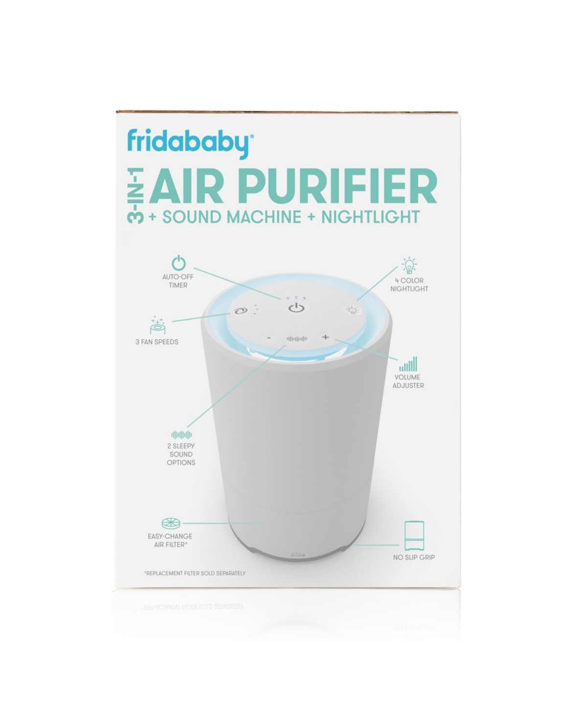 Frida Baby 3-in-1 Air Purifier In White