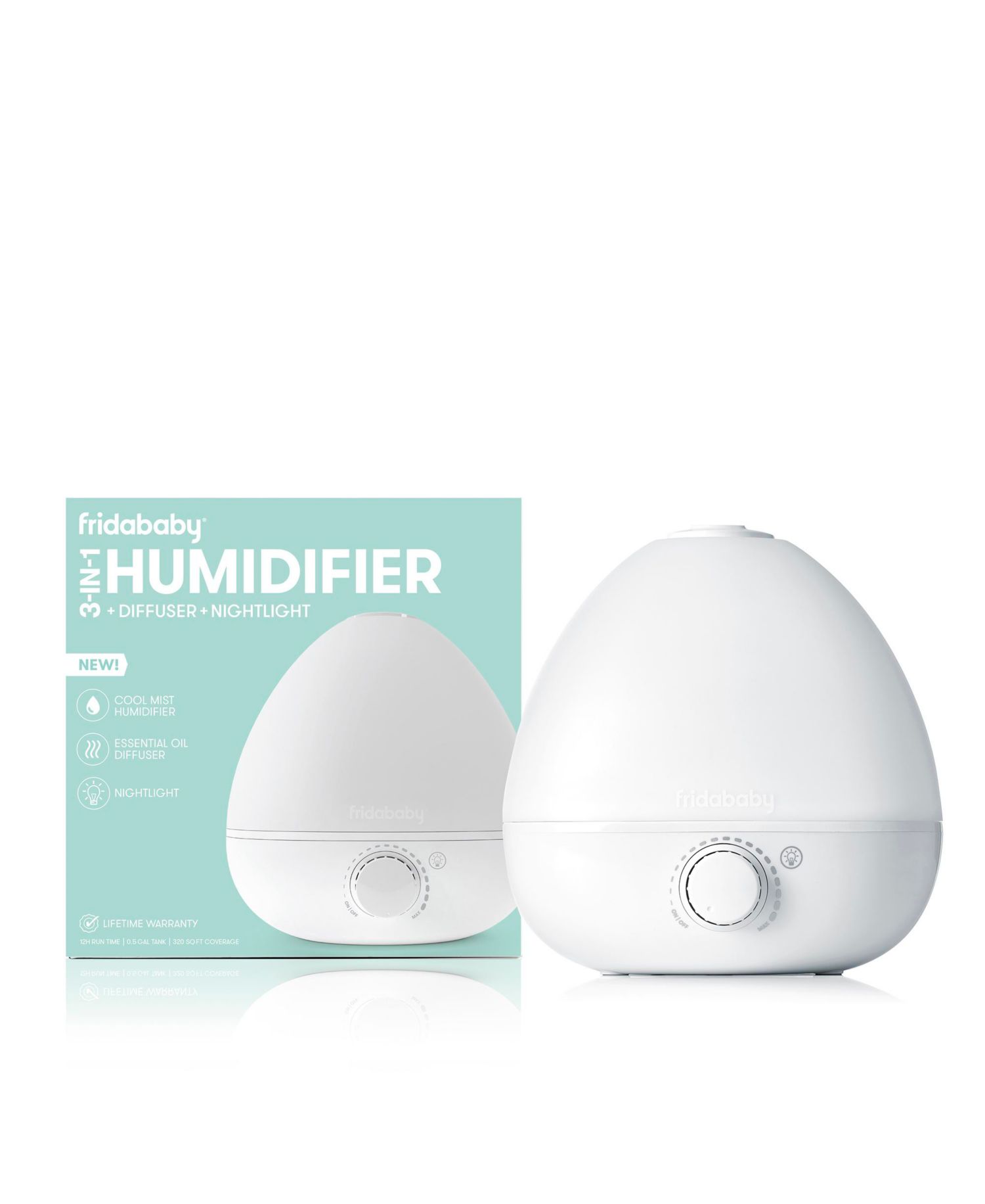 3-in-1 Humidifier with Diffuser and Nightlight by Frida Baby