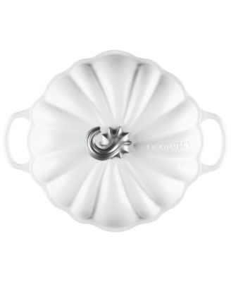 Enameled Cast Iron Signature 4 Qt. Pumpkin Dutch Oven with Lid