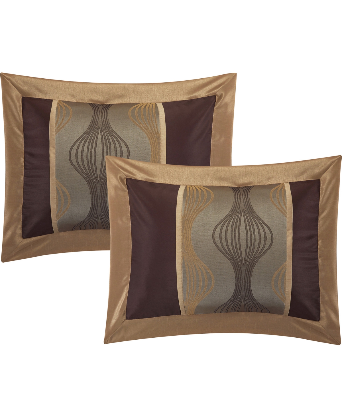 Stratford Park Kath 7-piece Comforter Set, Queen In Brown