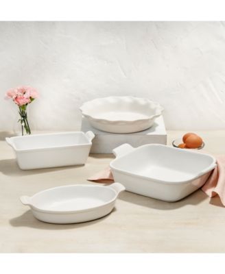 Stoneware 4-Pc. Heritage Bakeware Essentials Set
